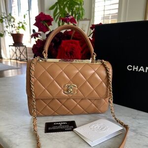 Chanel Trendy Beige medium purse